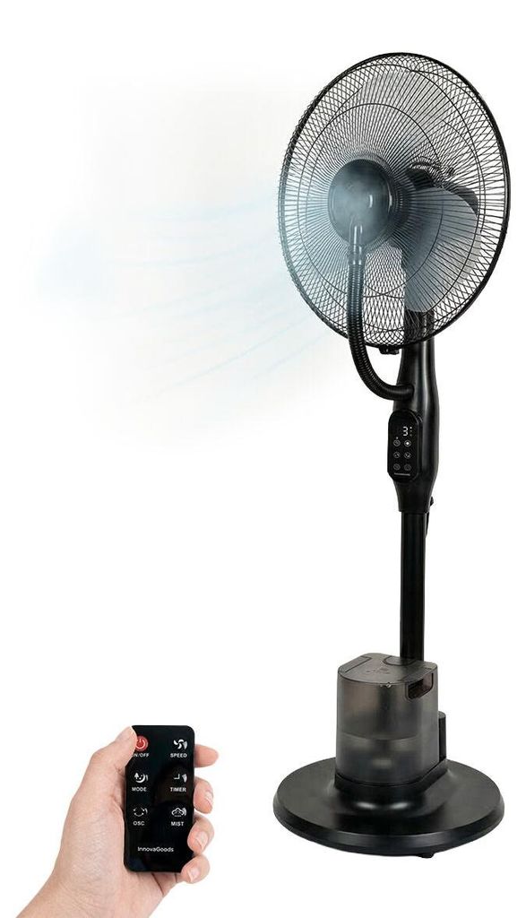 Standaardventilator met vernevelaar, stil, 3 snelheden, Productafbeelding 