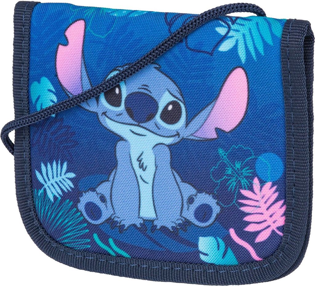 MCNeill Brustbeutel DISNEY STITCH, Münzfach, Fahrkartenfach