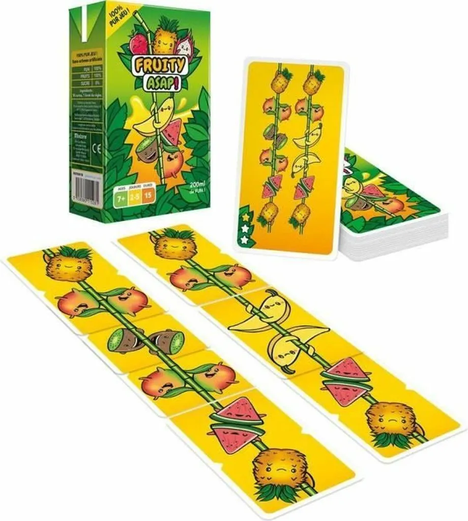 Fruity Asap Asmodee jeu d'observation avec défis fruités et colorés