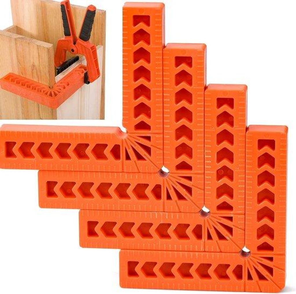 Kunststoff Winkelklemmen 90 Grad Hölzer Set