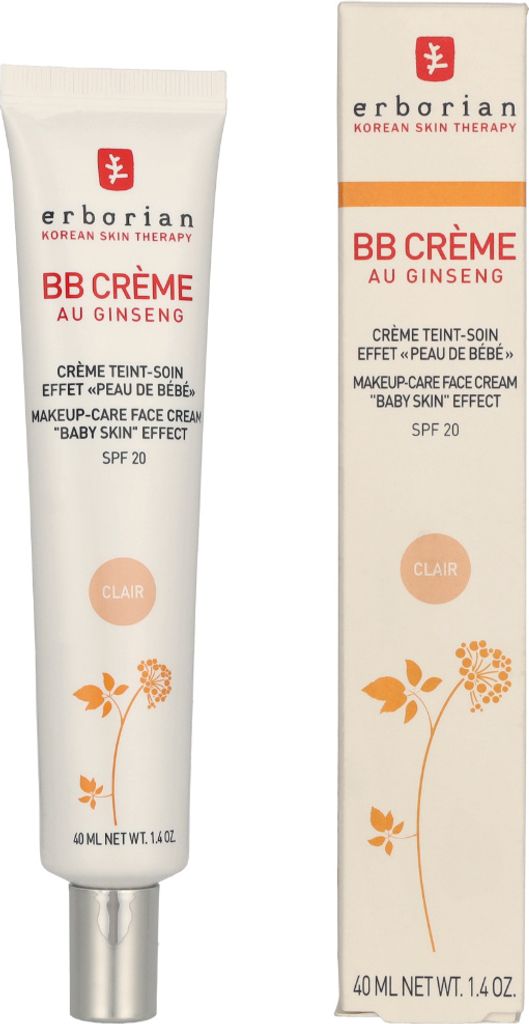 Erborian BB Make-up Care Face Cream SPF 20 (Clair) 40 ml