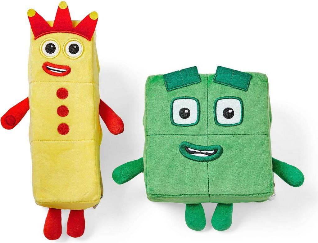 Dodatkowy zestaw maskotek Numberblocks - Trzy i Cztery Zdjęcie produktu 