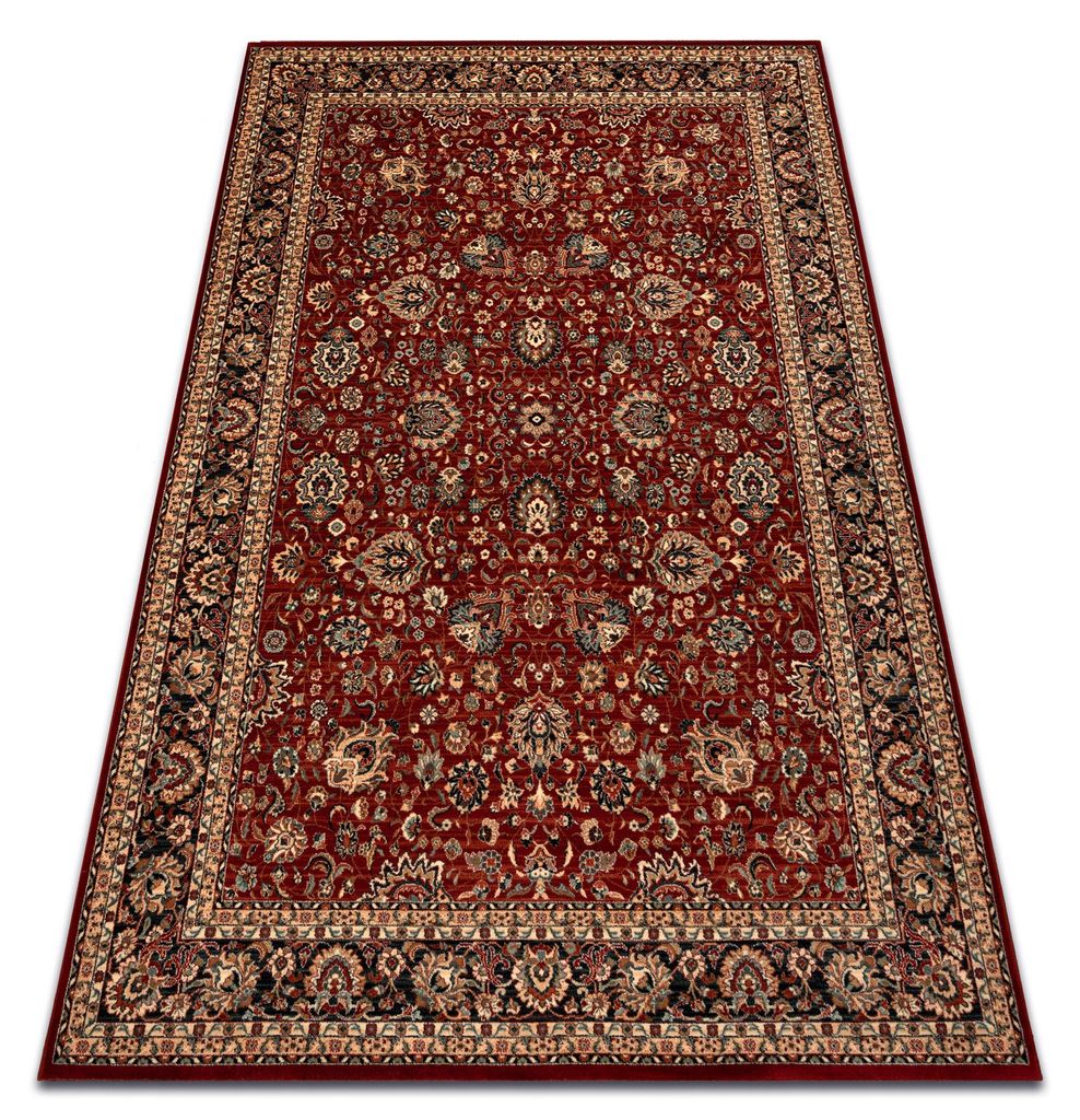 Tapis en laine KASHQAI 4362 300 ornement bordeaux / noir Image du produit 