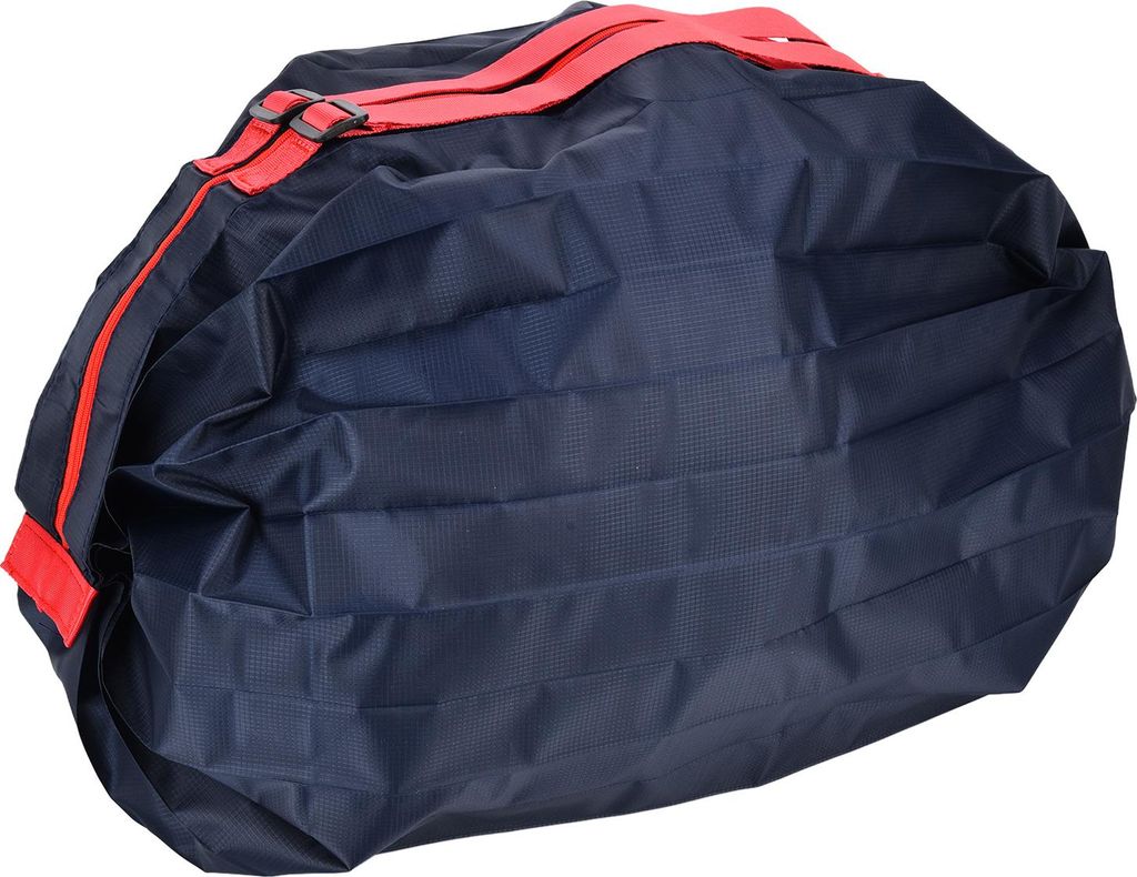 Stilvolle, wiederverwendbare Einkaufstasche Oxford Cloth Portable Foldable High Capacity Shoulder Bag Waterproof ToteDark Blue