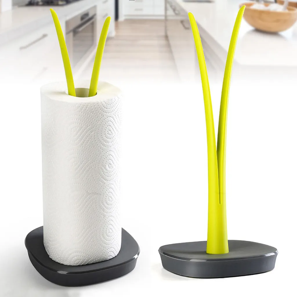 Supporto Carta Universale 2-in-1 - Rack Cucina e Bagno Senza Fori