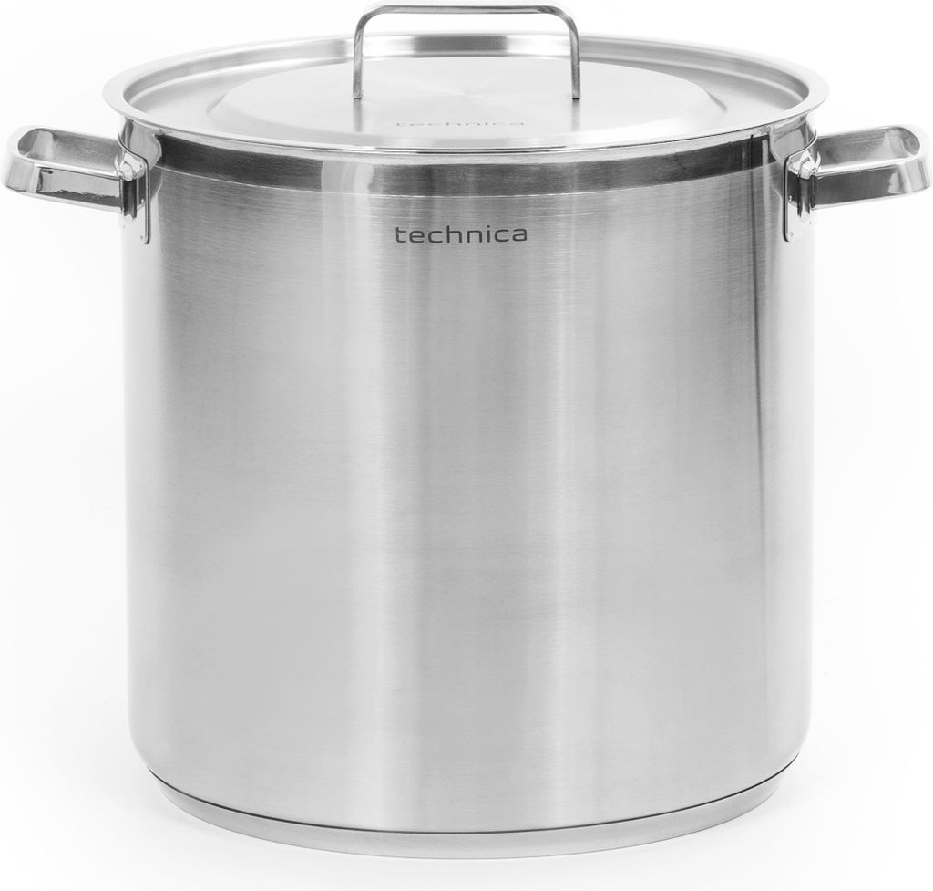 TECHNICA Hoher Topf 21,2L | 30 cm | Edelstahldeckel | Produktbild 