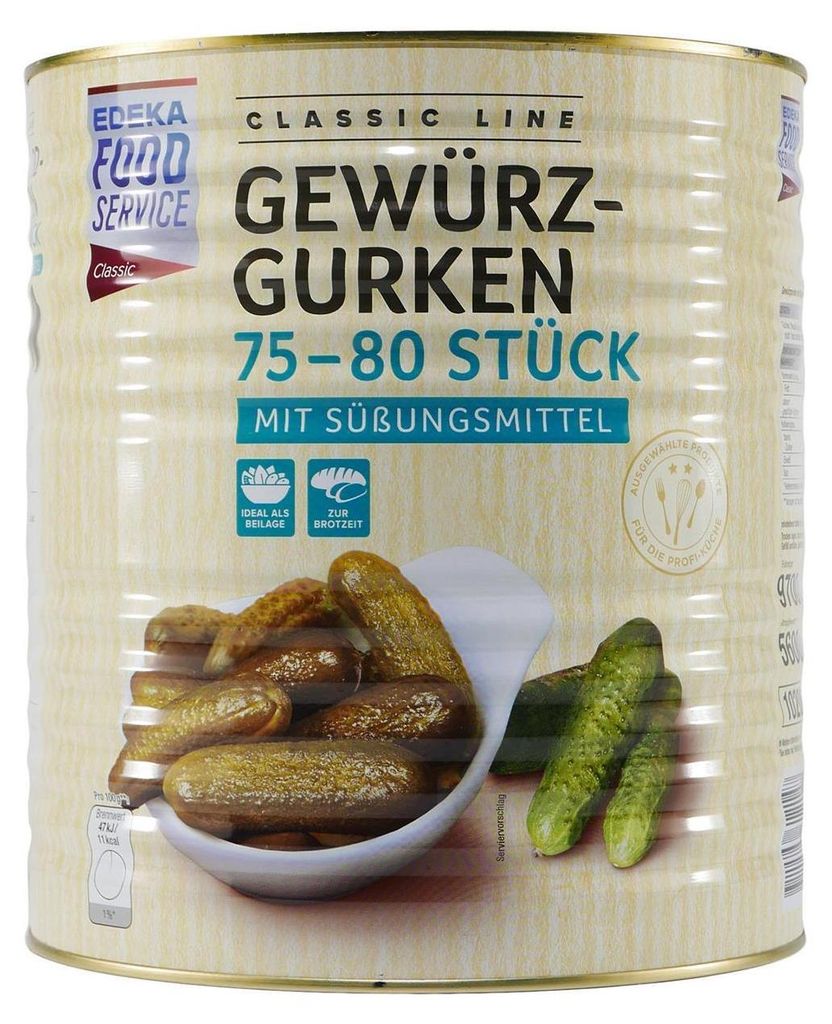 Classic Line Gewürzgurken 9,7KG Produktbild 