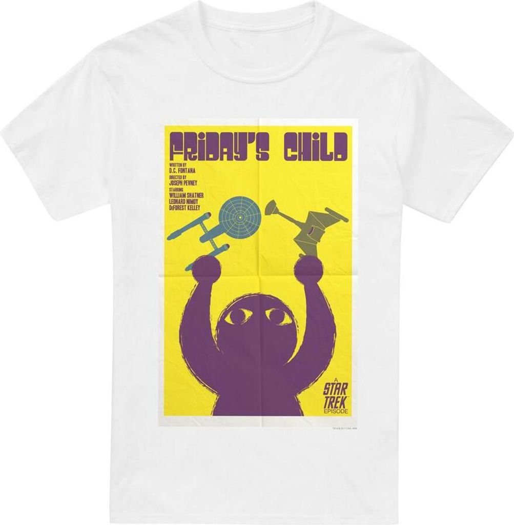Star Trek - "The Original Series Episode 40" T-Shirt für Herren TV13872 (XL) (Weiß)