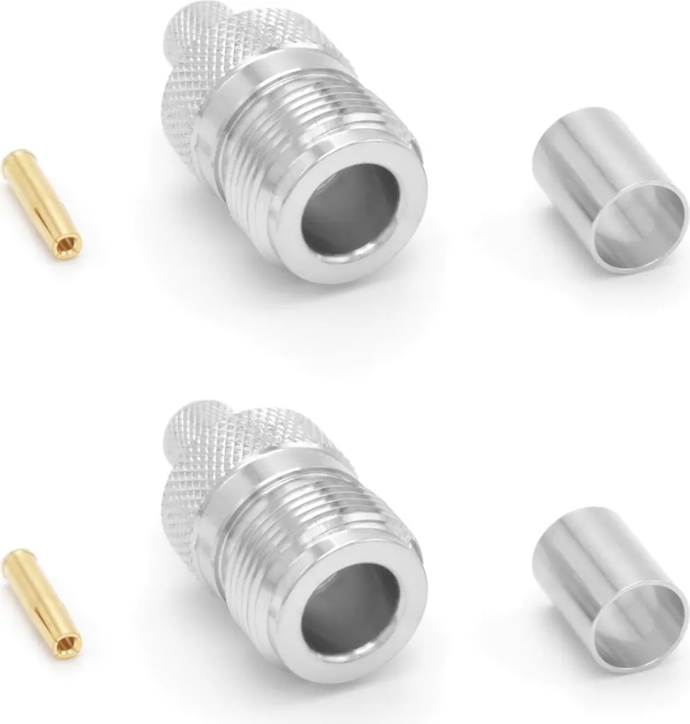 Migliora il Tuo Segnale con Connettori N RANGEFUL per 5D-FB e LMR300 50Ω