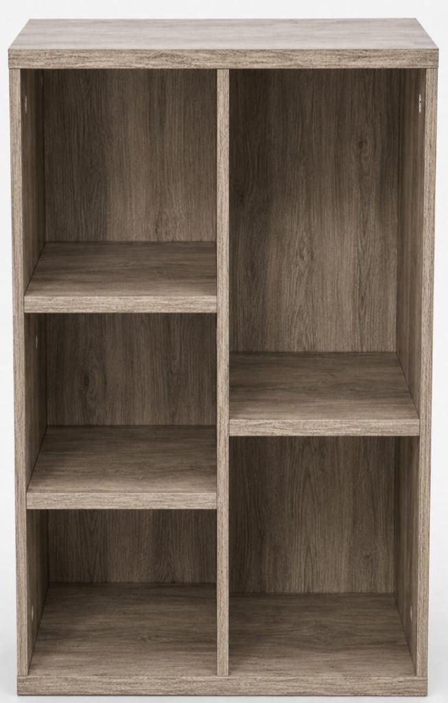 Hoppa! | Bücherregal | Würfelregal | Kinderregal | freistehendes Regal | 5 Fächer | 50 x 24 x 80 cm | Weiß