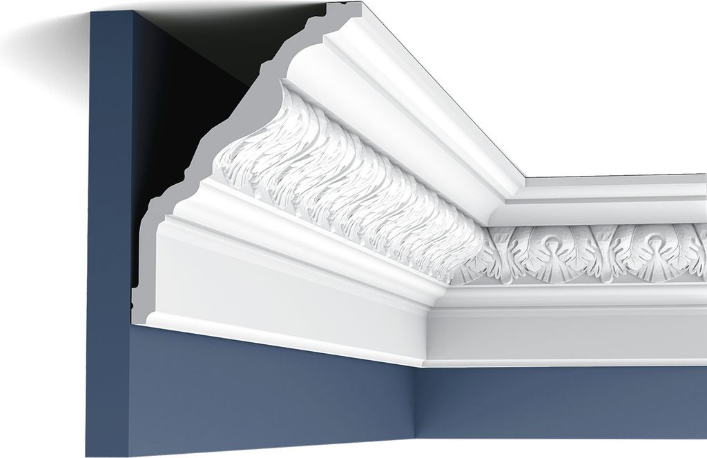 Orac Decor C219 LUXXUS Eckleiste Deckenleiste Stuckleiste Einrichtungs Zierleiste | 2 m