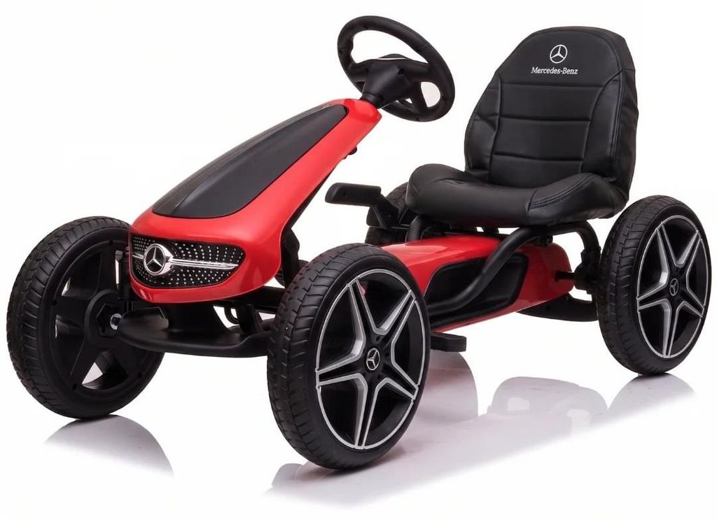 Go-kart Mercedes-Benz per bambini (3–7 anni) – Con licenza Immagine del prodotto 