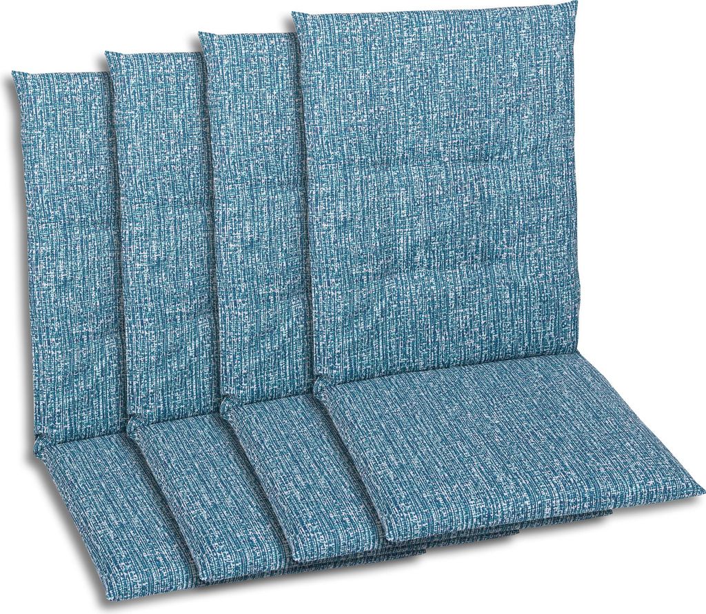 GO-DE Textil, Sesselauflage Mittellehner, 4er-Set, Farbe: Produktbild 