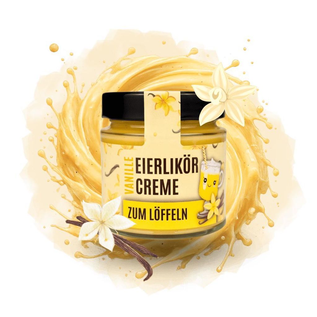 Eierlikörcreme zum Löffeln Vanille 180ml Produktbild 