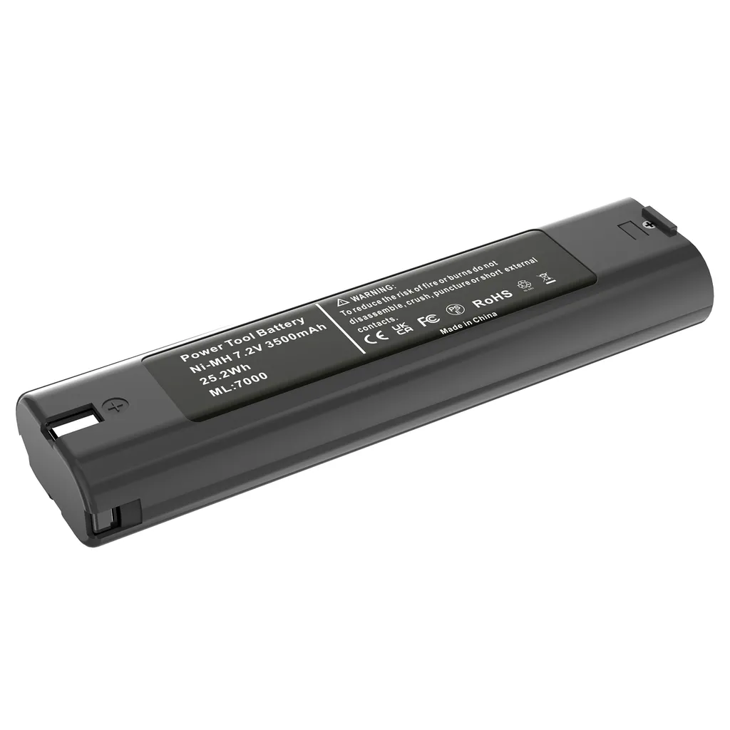 Batterie de rechange 7.2V compatible perceuse Makita 7000 et 7033