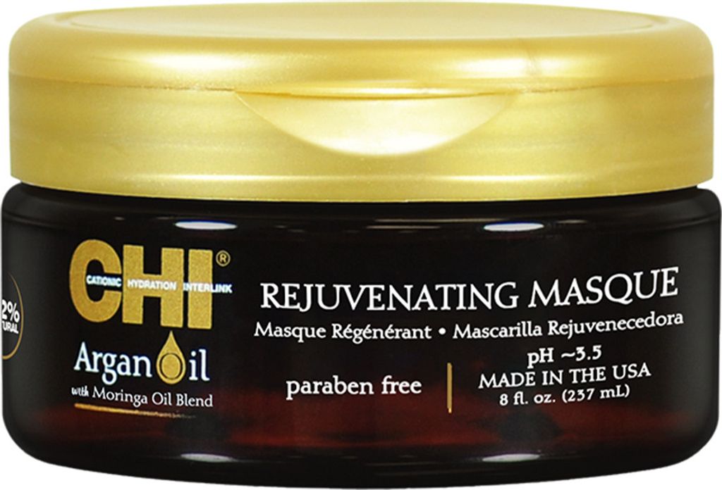 CHI Argan Oil Rejuvenating Masque maska dla regeneracji, Zdjęcie produktu 