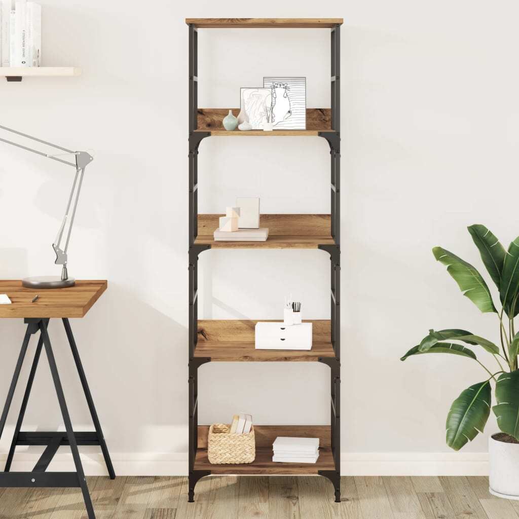 Maison Exclusive - Bücherregal Artisan-Eiche 50x33x153 cm Holzwerkstoff