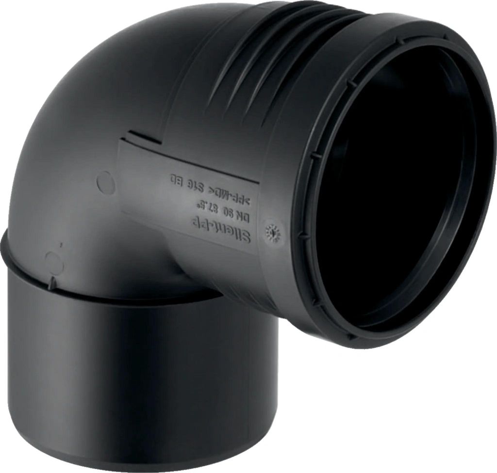 Geberit GE Silent-PP, Bogen, 87,5°, DN 32, 1 Stk. Produktbild 