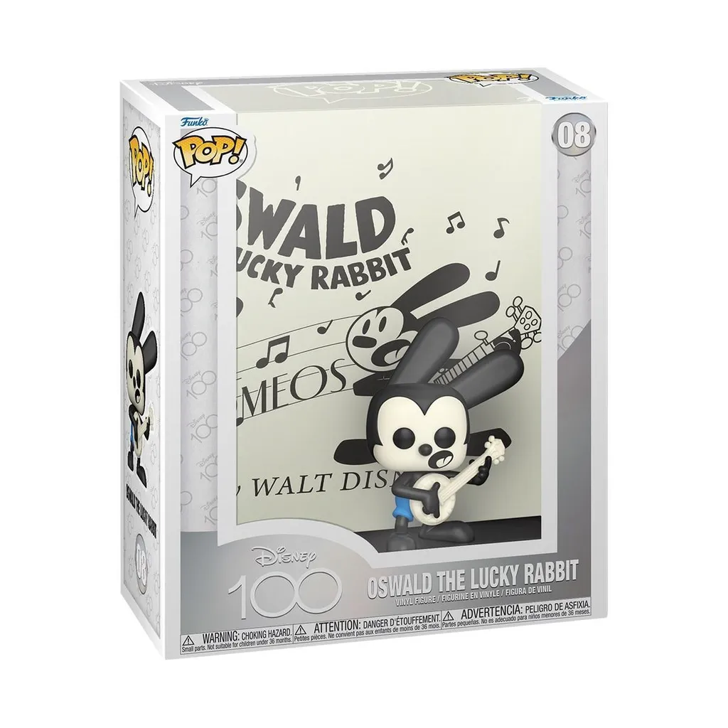 Décoration Disney Vintage avec la Funko Pop Movie Covers Oswald le Lapin 08