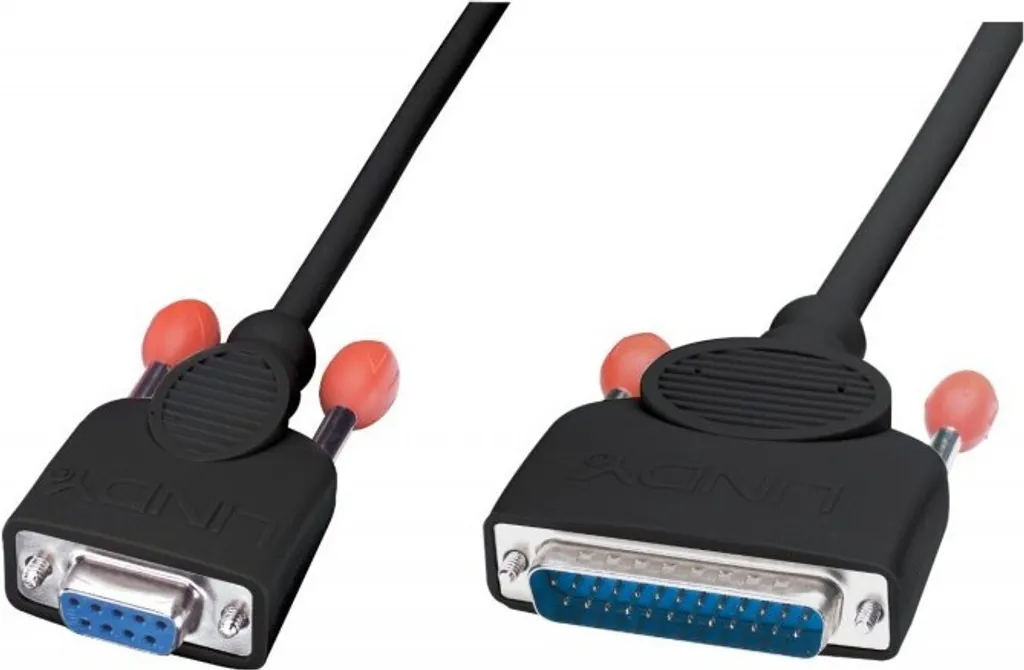 Cavo Seriale Professionale Lindy 30293 DB9 a DB25 2 Metri - 3