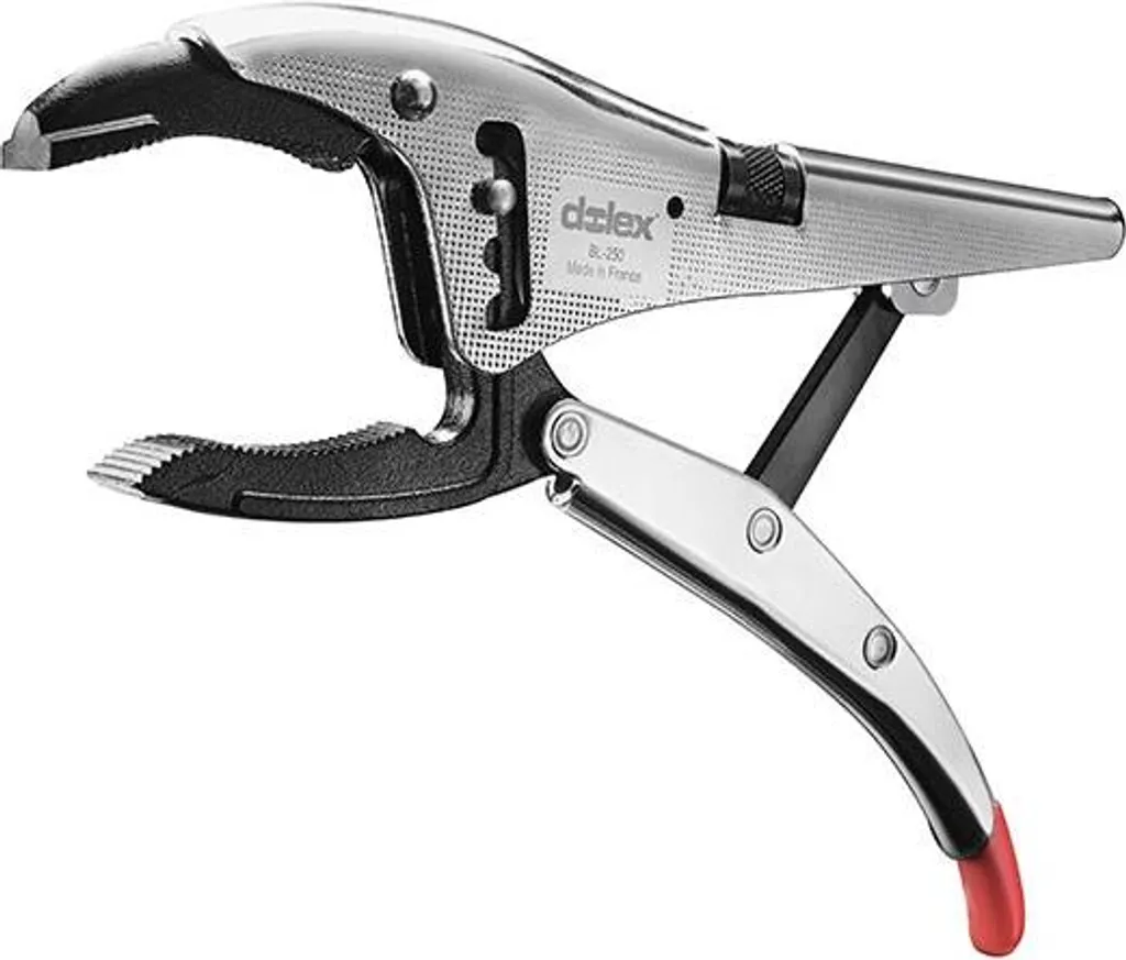 Pince-étau à becs longs BESSEY BL250 ouverture 80 mm serrage précis