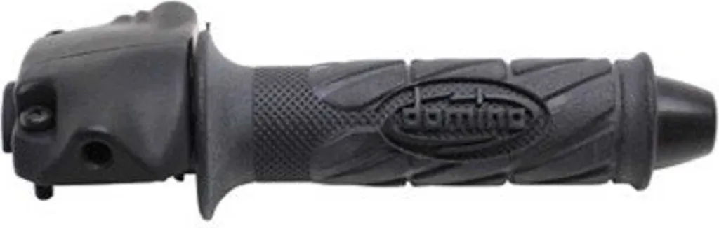 Kit poignée de gaz Domino pour rénovation guidon moto avec caoutchoucs