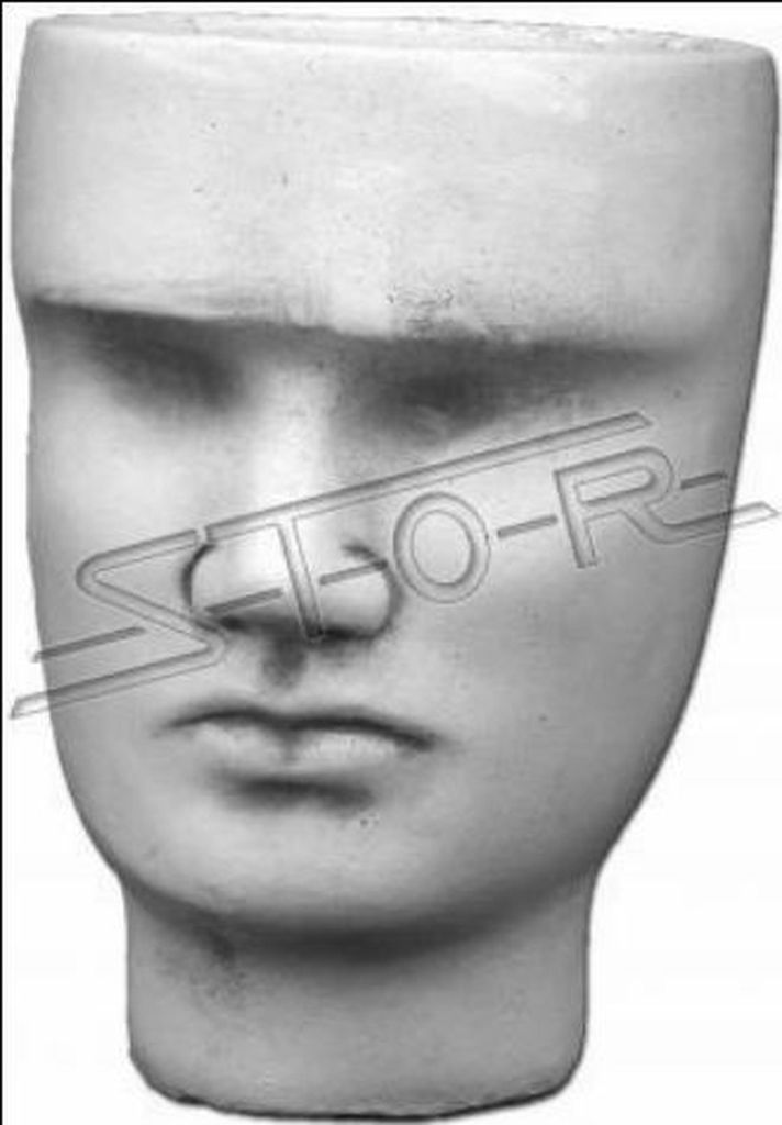 Design Blumentopf Top Planz Kübel Gefäß Töpfe Figur Gesicht Skulptur S204026