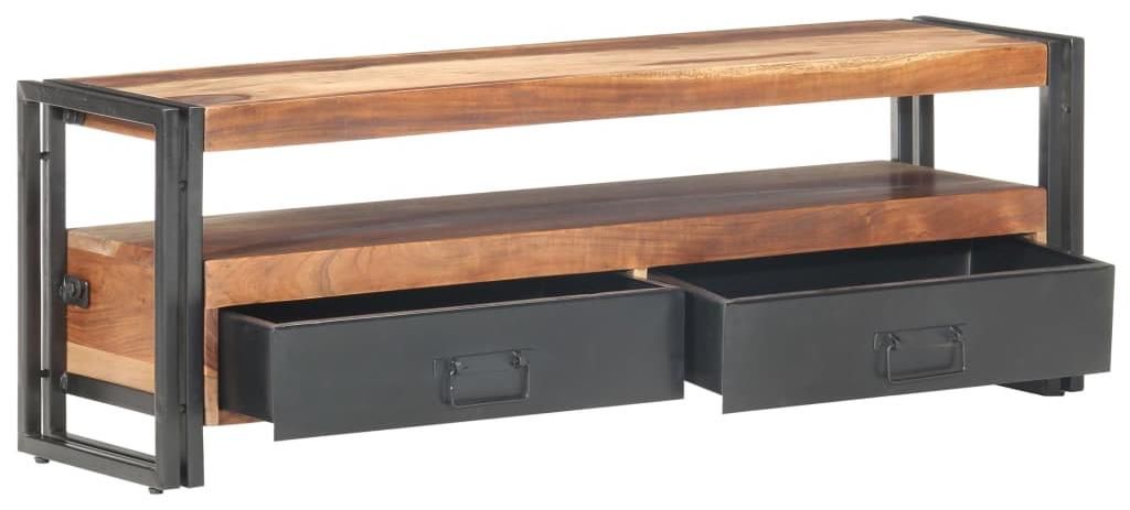 vidaXL TV-Schrank 120x30x40 cm Massivholz