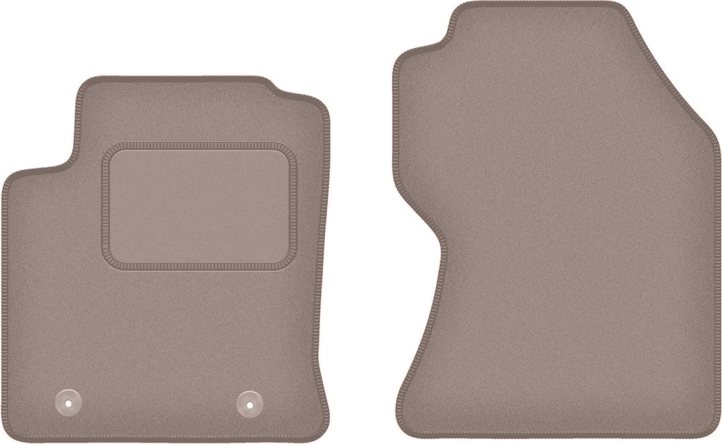 Autoteppiche vorne für: Ford Focus Mk1 Fl Hatchback, Limousine, Kombi (2001-2004) Beige