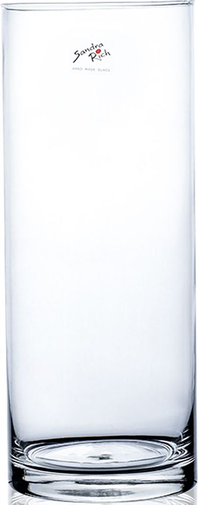 CYLI cylindrical vase - klar - 12x12x30cm - Glas