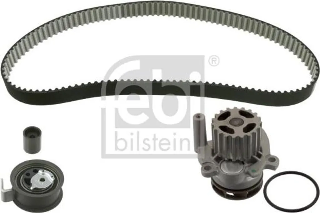 Kit distribution FEBI 45125 avec pompe à eau renforcée OE 038198119B