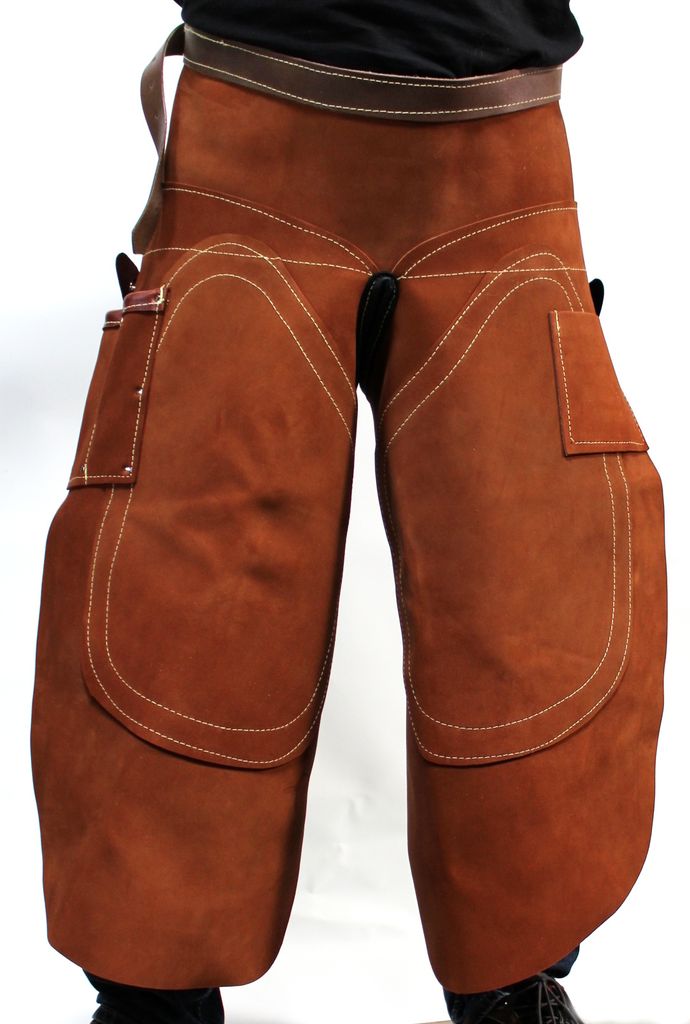 Schmiedeschürze, Hufbeschlagschürze, starkes Leder | Produktbild 