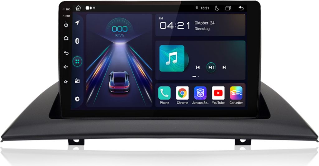 6+128G Carplay Android 15 Autoradio Für BMW X3 E83 2004-2012 GPS Navi WIFI 4G BT SWC RDS DAB+ Octa Core