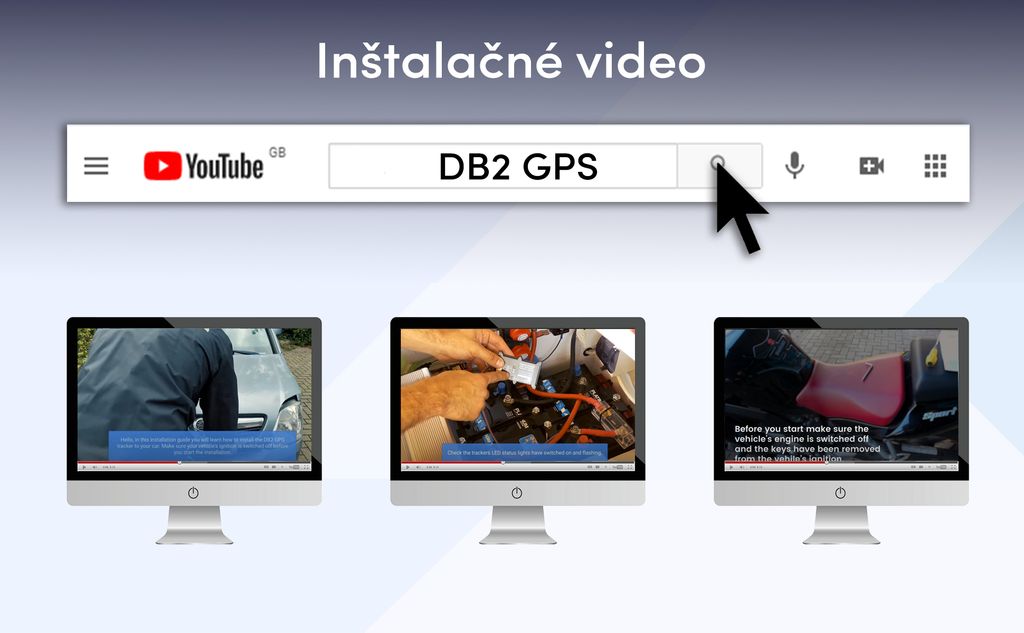 GPS Lokátor samoinstalační – DB2 Obrázek produktu 5