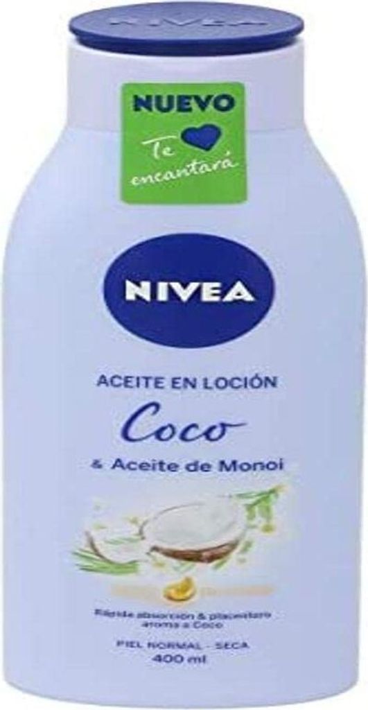 Nivea Oil in Lotion al cocco e olio di monoi 400 ml Immagine del prodotto 