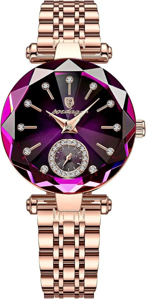 Orologio Elegante Donna: Quadrante Diamanti e Pelle Fashion 2026