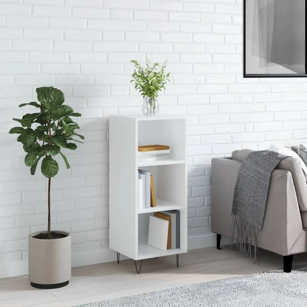 vidaXL Credenza Bianca Lucida 90cm | Illumina il tuo Soggiorno
