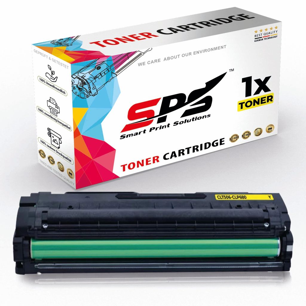 CLT-Y506L / ELS Toner Kompatibel für Samsung CLP 680 | 1x Gelb