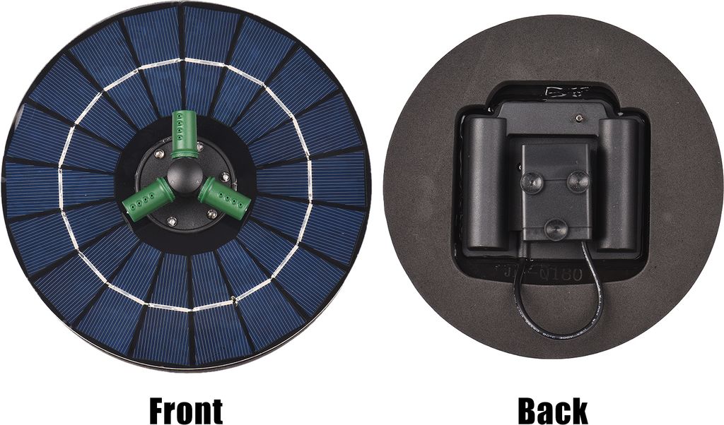 4W bunte Solar-Springbrunnenpumpe mit 360 ¡ã drehbarer Produktbild 7