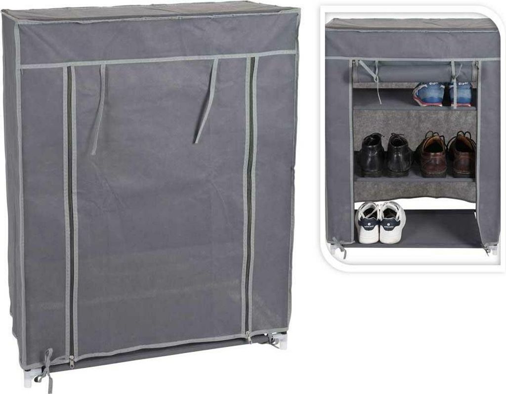 Skrinka s 3 policami Excellent Houseware, polyester, Obrázok produktu 