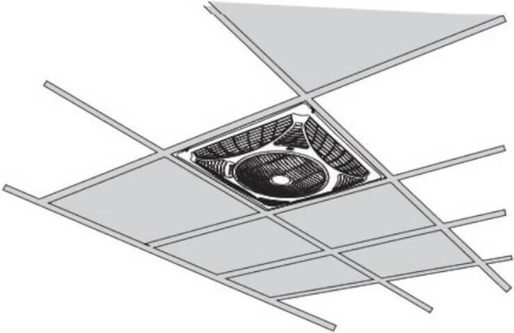 Westinghouse Windsquare Ventilateur de plafond avec télécommande 72060
