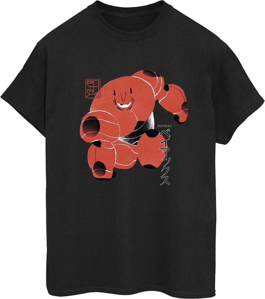 Disney - "Big Hero 6" T-Shirt für Damen BI15539 (3XL) (Schwarz)