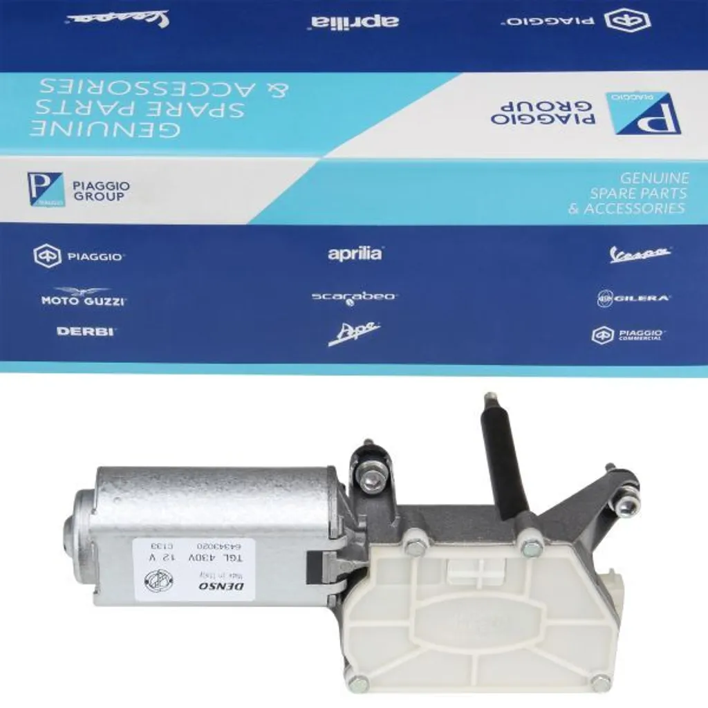 Moteur d'essuie-glace Denso pour Piaggio Vespa APE 50 MIX RST Origine