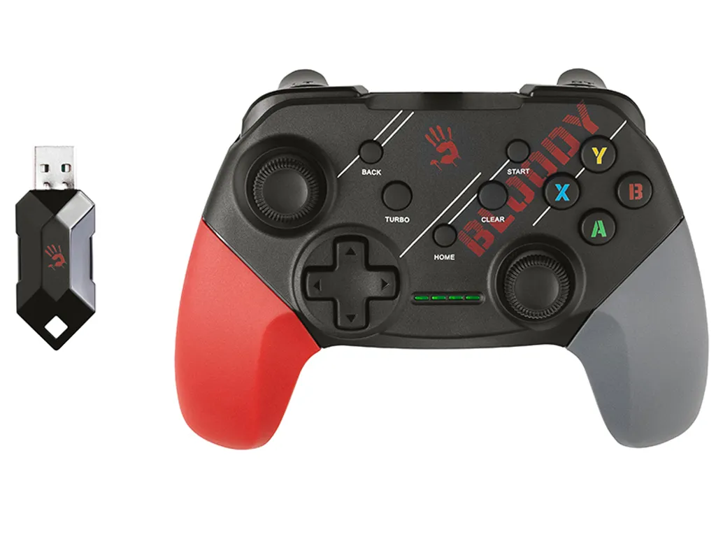 Bloody GPW50 Manette Sans Fil avec Joysticks de Précision Sport Edition