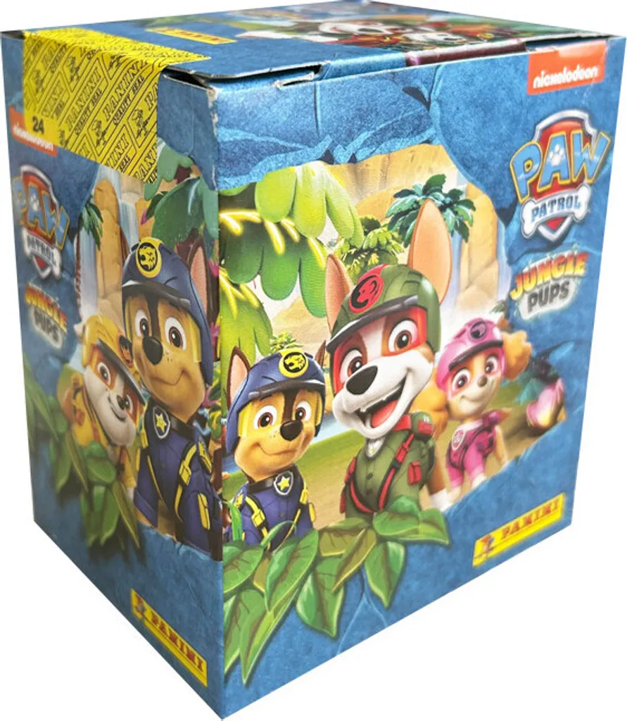 Album de Stickers Panini Paw Patrol Jungle Mission pour Enfant de 3-8 Ans