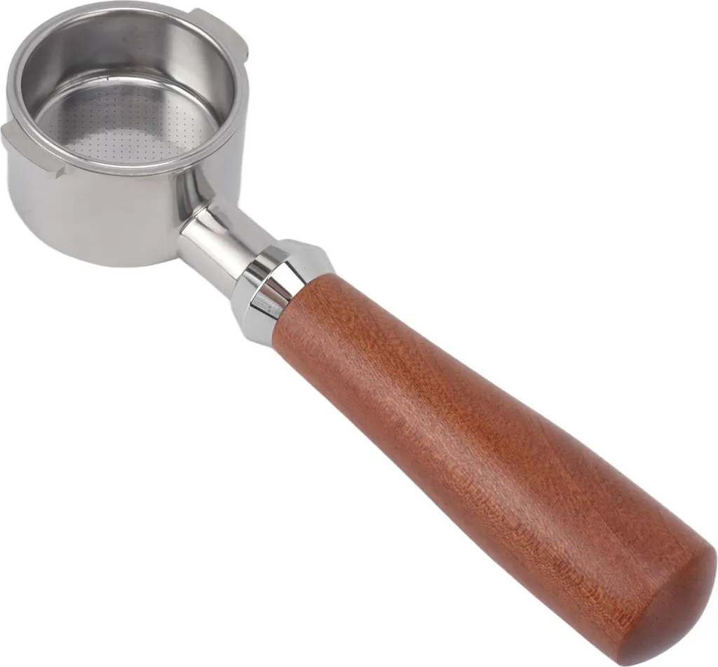 Portafiltre 51mm sans fond anti-gaspillage avec anneau de dosage