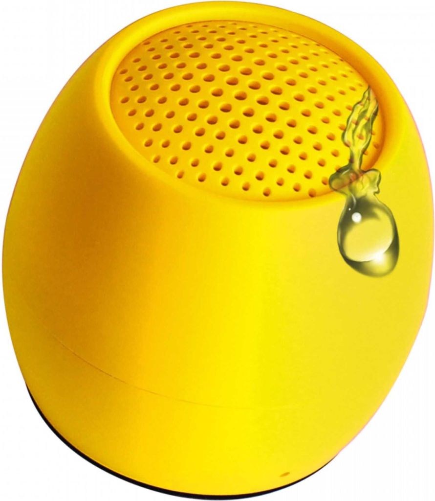 Boompods, TWS Bluetooth Mini-Lautsprecher IPX6 wasserdicht Zero, Gelb