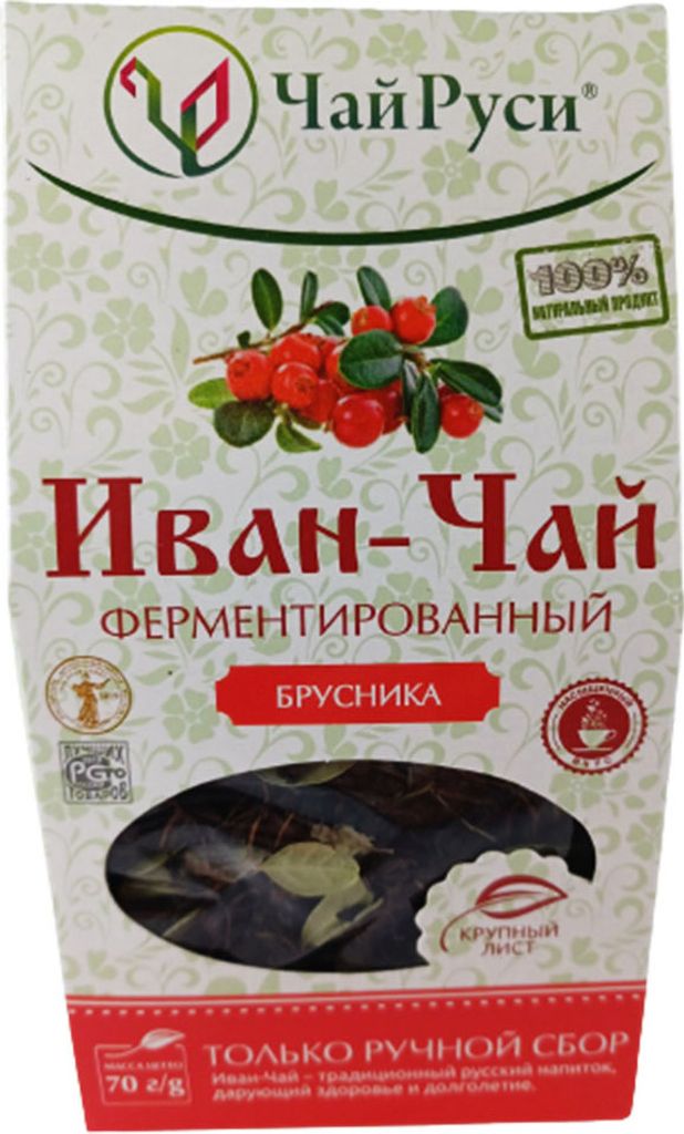 Tee Ivan Chai Preiselbeere fermentiert lose 50g Produktbild 