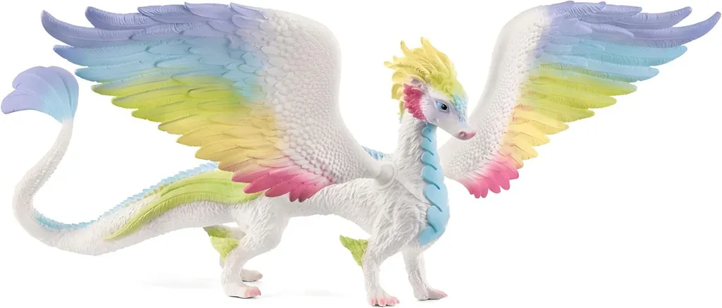 Schleich Bayala 70728 Dragon Arc-en-ciel Figurine de Collection Enfant