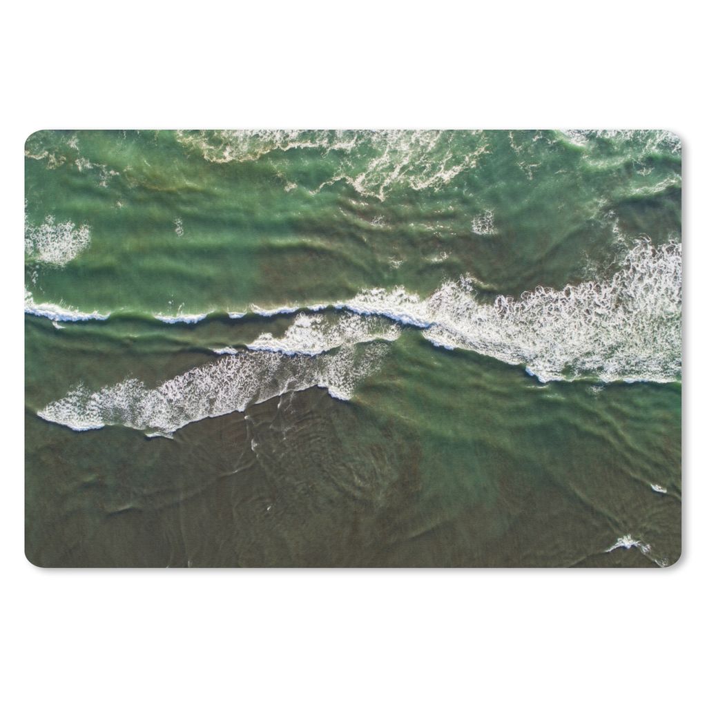 MuchoWow Mauspad Mousepad Abstraktes Meer vor Auckland 27x18 cm - Mousepads - Maus Mat - Pad - Mausunterlage - Büroartikel - Desk Matten